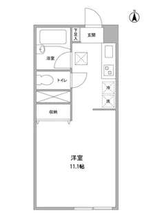 グリーンハウス南池袋【1階】の間取り