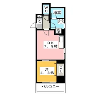 Bliss鎌倉離山【3階】の間取り