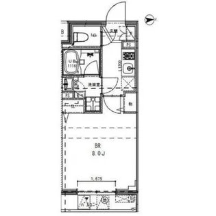 La Douceur秋葉原【11階】の間取り