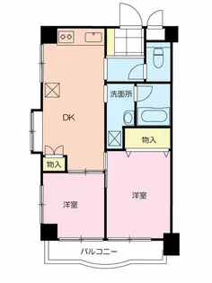 ヒルトップ・エム【2階】の間取り