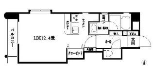 ネオアクシス西田【2階】の間取り