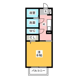 ソフィア平田【1階】の間取り