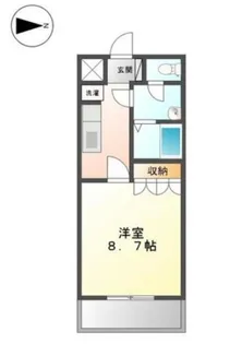 スイートオアシス【2階】の間取り