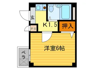 ルミエ-ル東山【2階】の間取り
