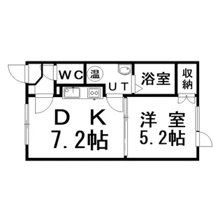 サンコーポII【1階】の間取り