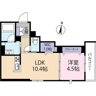 ソアーヴェ【2階】の間取り