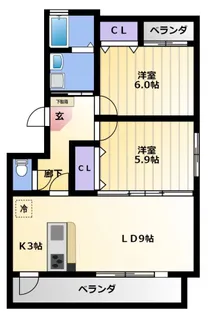 Chez-soi 2【1階】の間取り