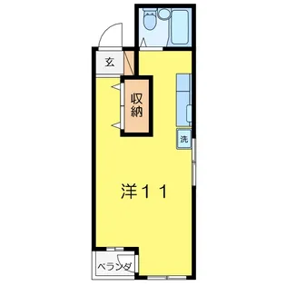 メゾン・ド・弘明寺【3階】の間取り