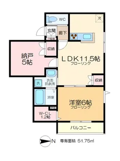 ルミエール【2階】の間取り