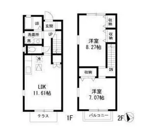 フィオリータIIの間取り