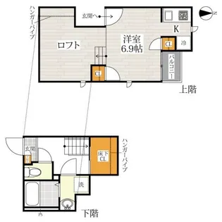 CB大和田セレーヌ【1階】の間取り