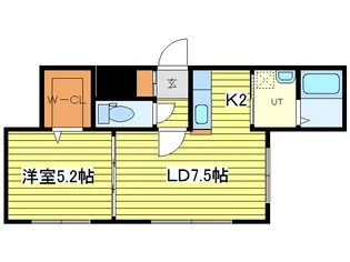 フォルム環状【3階】の間取り