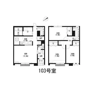 仮)パストラーレ菊水元町6-4【1階】の間取り