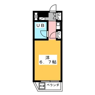 エトワール天神町【3階】の間取り