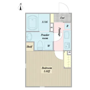 STRIPES 大森【2階】の間取り