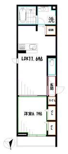 D-ASSET小金井本町【3階】の間取り