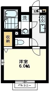 フォレスターナ【1階】の間取り