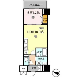 クレアティオMGH【2階】の間取り