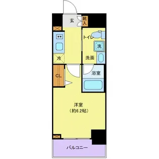 ステージグランデ本千葉【4階】の間取り