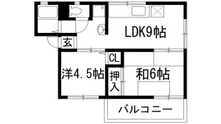 ダイアパイン【2階】の間取り