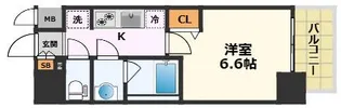 MAXIV名古屋上前津【7階】の間取り