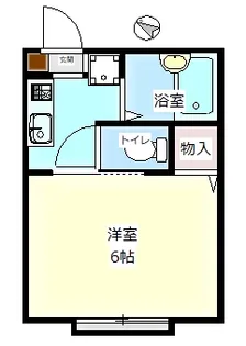 シャトレヒロA【1階】の間取り