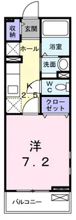 サンパティオ【2階】の間取り