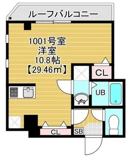 ソラトワーヌ【10階】の間取り