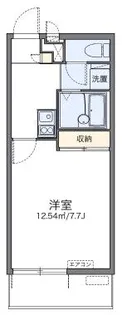 レオパレスグランディールK【2階】の間取り