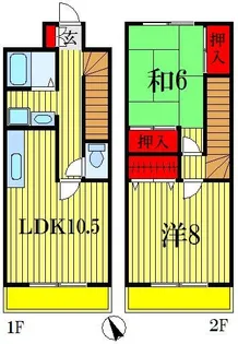 プラーティット本中山の間取り