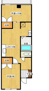 スターパレス薬円台【2階】の間取り