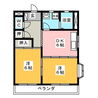 本田ビル【2階】の間取り