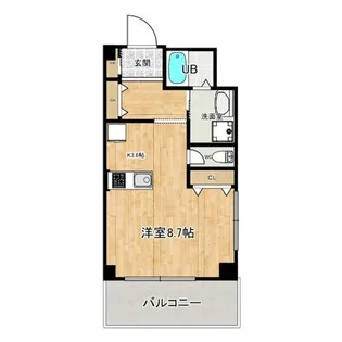 GK.Bld【3階】の間取り