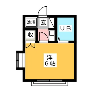 サクシード月吉【1階】の間取り