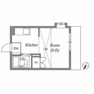 STコーポ【2階】の間取り