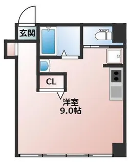 第5三井ビル【3階】の間取り