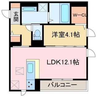 アリエッタ【2階】の間取り