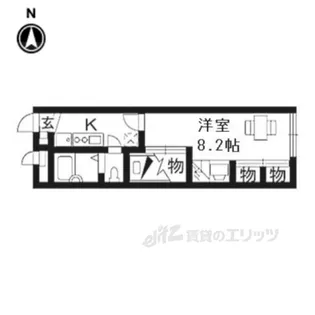 レオパレス華【1階】の間取り
