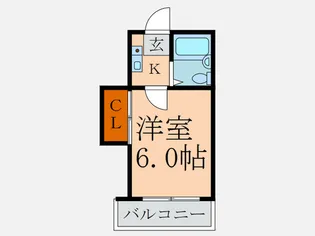 サクセス西台【2階】の間取り