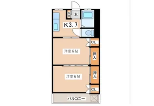 高田コーポ【2階】の間取り