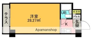 藤和エクシール道玄坂【1階】の間取り