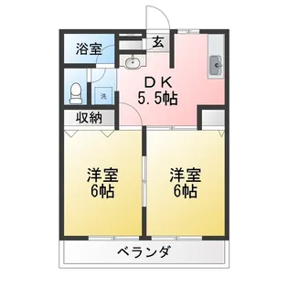 アークヒルズ上ノ台【3階】の間取り