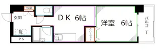 小金井本町ビル【6階】の間取り