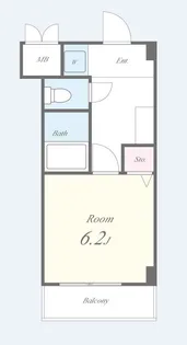 アンダンテ【3階】の間取り