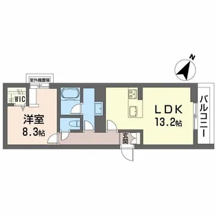 ARTIS COURT【3階】の間取り
