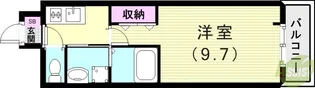 ベルメール大蔵海岸【3階】の間取り