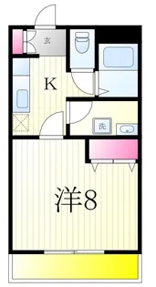 メゾン・ド・プラム【2階】の間取り