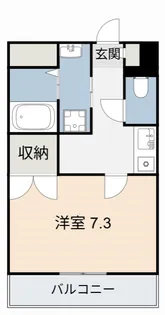 アンプルールフェール替地【3階】の間取り