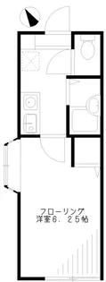 フローリッシュ上井草【2階】の間取り
