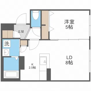 ティラミス【4階】の間取り
